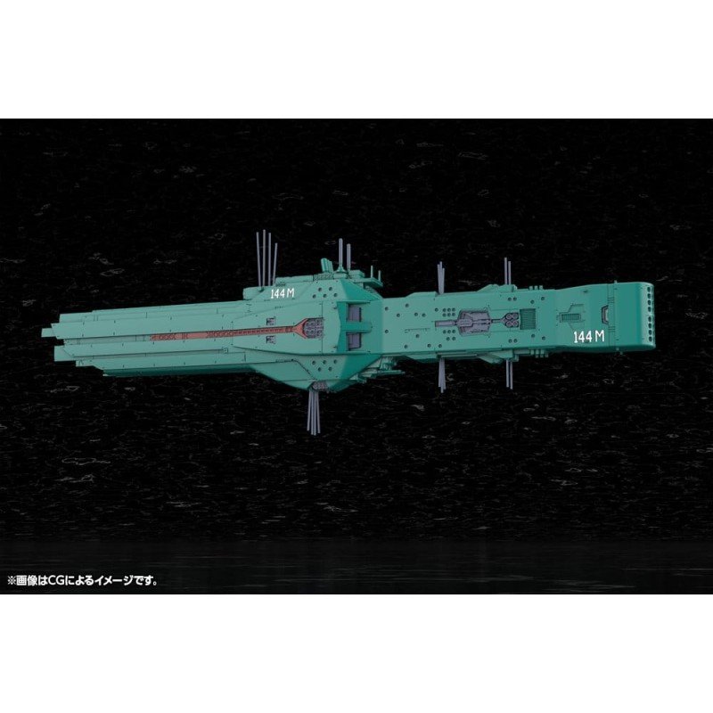 Legend of the Galactic Heroes Plastic Model Kit 1/3000 Free Planets Alliance 13e Vloot Vlaggenschip Hyperion 31 cm 