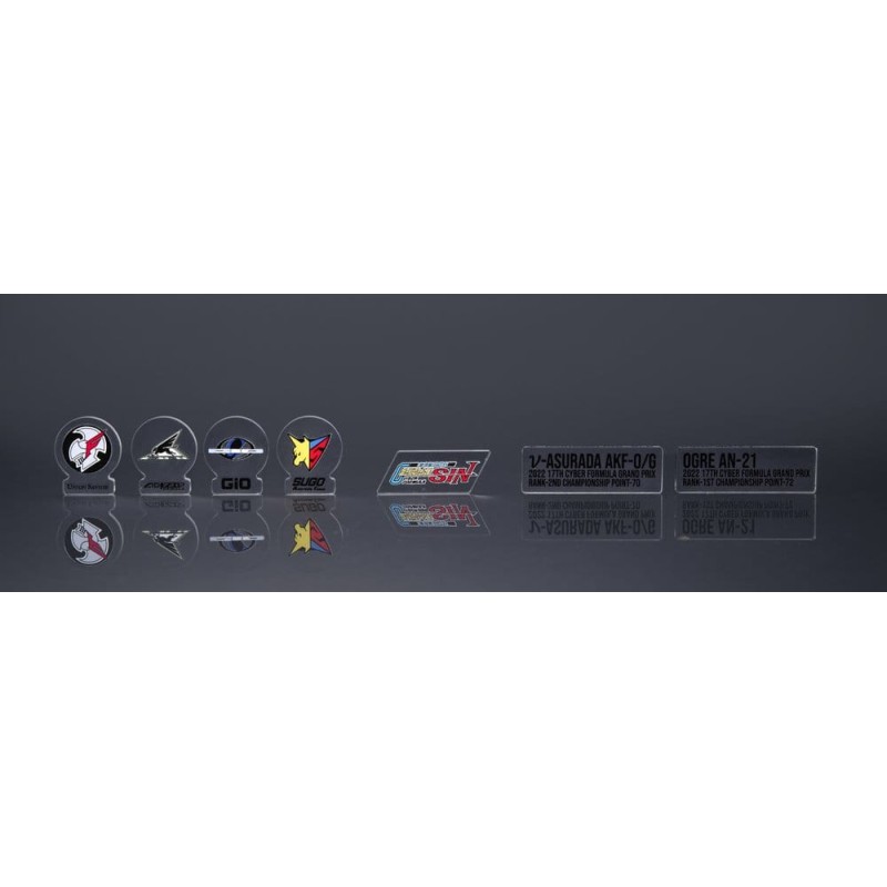 Future GPX Cyber pack 2 Formula véhicules vAsurada AKF-0/G spiral boost mode & OGRE AN-21 super Aero boost mode Set Heritage ...