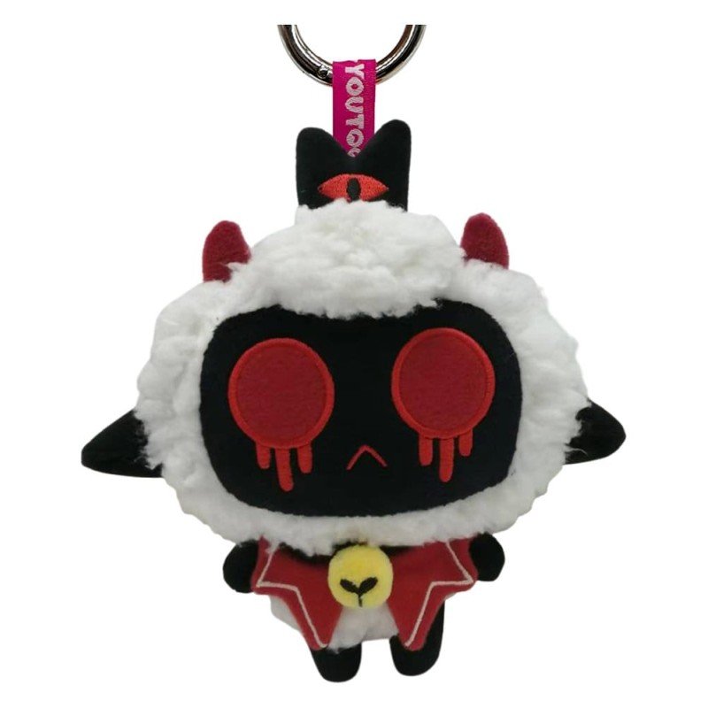 Cult of the Lamb porte-clés peluche Possessed Lamb 13 cm        