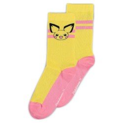 Pokémon pack 3 paires de chaussettes Crew 35-38