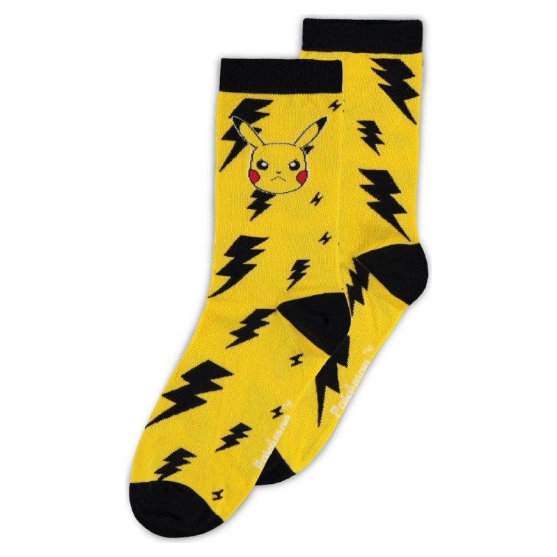 Pokémon pack 3 paires de chaussettes Crew 43-46