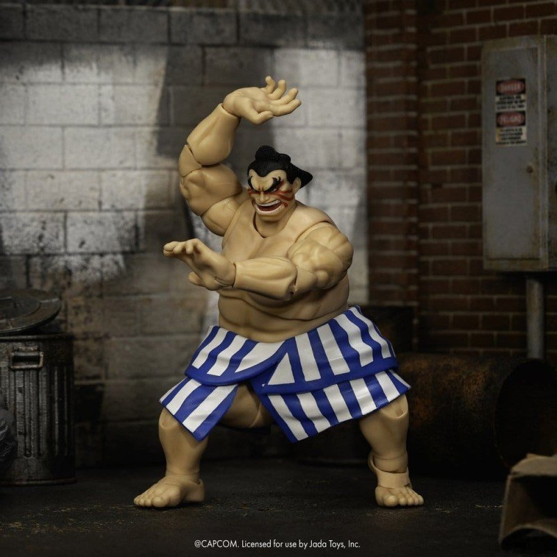 Ultra Street Fighter II: The Final Challengers Action Figure 1/12 E. Honda 16 cm   