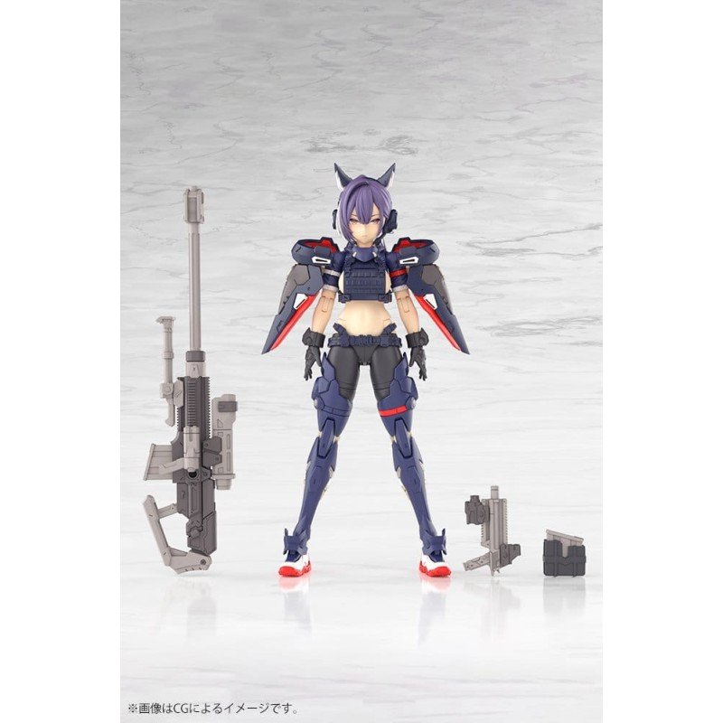 Megami Device figurine Plastic Model Kit 1/1 Yggdrasis Skoll Sharpshooter 16 cm          