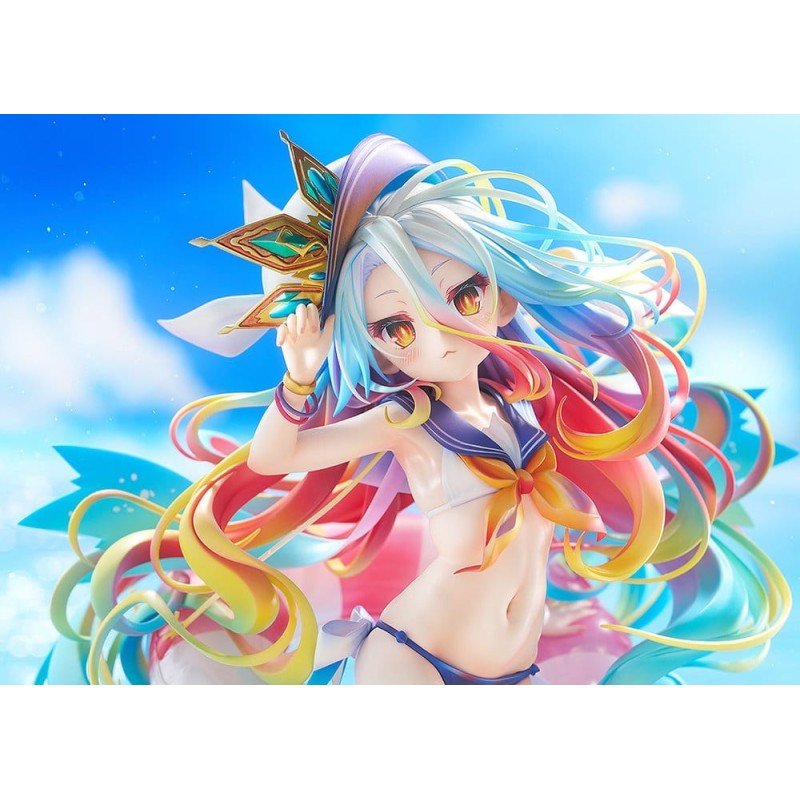 No Game No Life Statue 1/7 Shiro: Sailor-Style Swimsuit Ver. 24 cm               