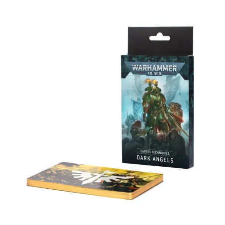 Warhammer 40,000 - Dark Angels : Cartes Techniques | 5011921206599