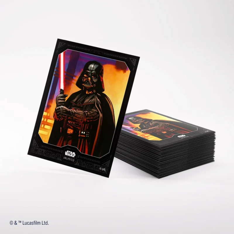 Gamegenic - Star Wars: Unlimited - Art Sleeves Double Sleeving Pack - Darth Vader | 4251715414026