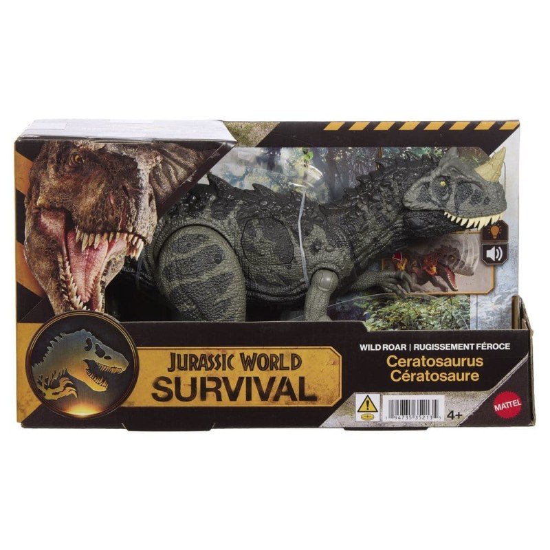 Jurassic World: Survival figurine Wild Roar Ceratosaurus