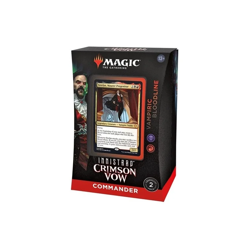 MTG - Innistrad : Noce Ecarlate Commander Deck (  Vampiric Bloodline ) FR | 5010993805969