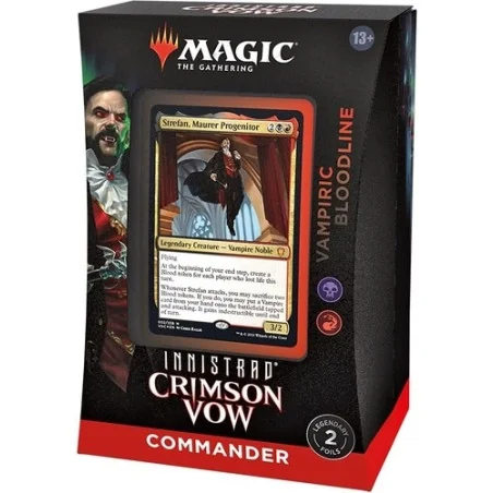 MTG - Innistrad: Crimson Vow Commander Deck (Vampiric Bloodline) FR | 5010993805969