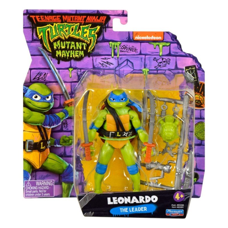 Teenage Mutant Ninja Turtles: Mutant Mayhem Action Figures 10 cm Basic Assortment (12)
