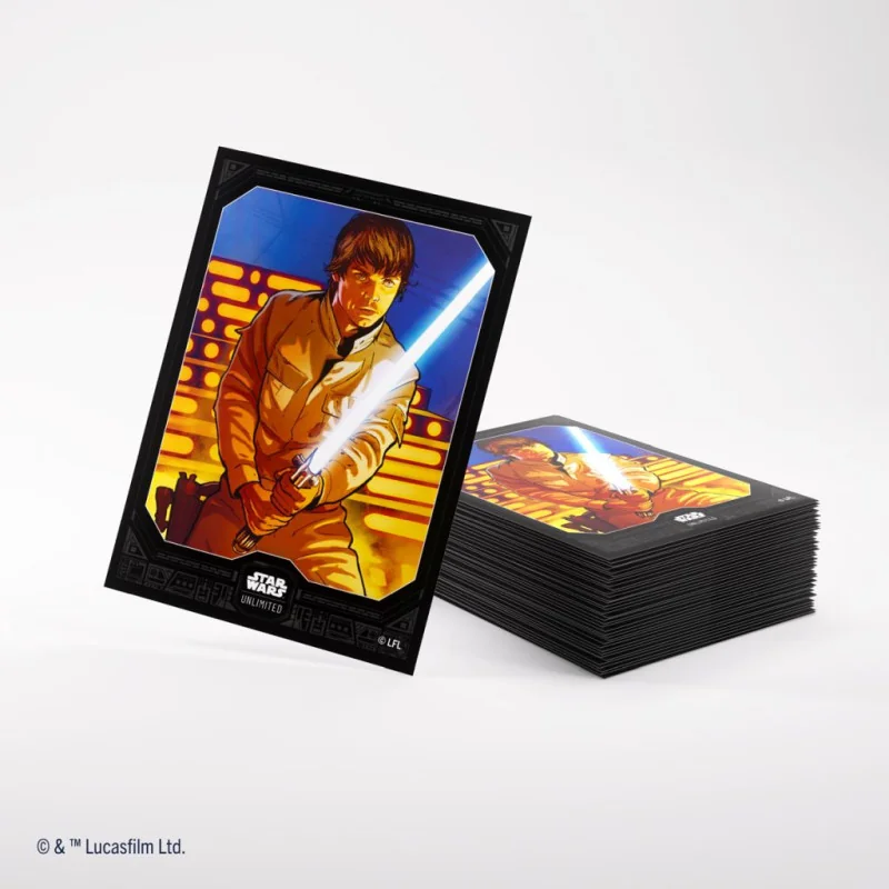 Gamegenic - Star Wars: Unlimited - Art Sleeves Double Sleeving Pack - Luke Skywalker | 4251715414033