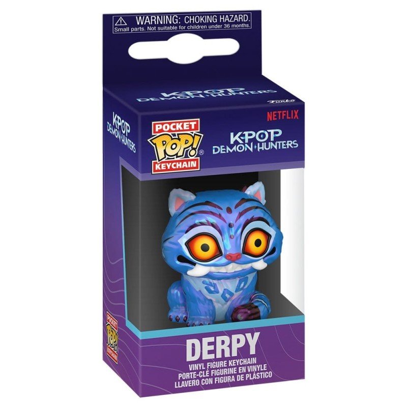 KPop Demon Hunters présentoir porte-clés Pocket POP! Derpy 4 cm (12)