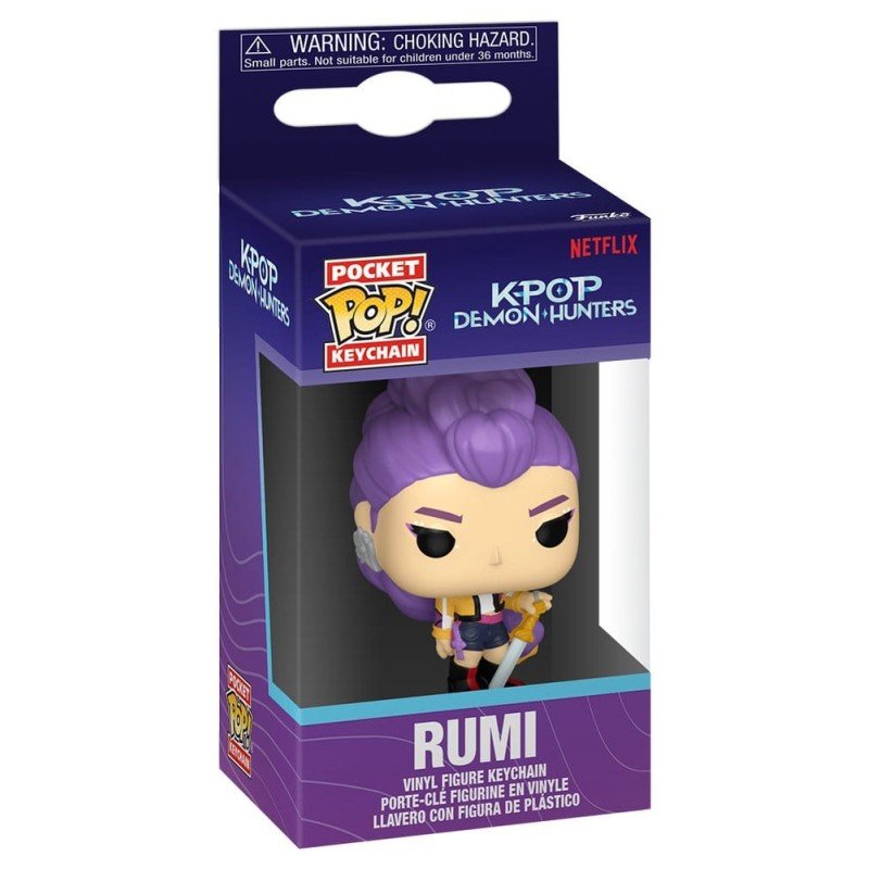 KPop Demon Hunters POP! Vinyl Keychains 4 cm Rumi Display (12)
