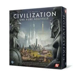 jeu : Sid Meier's Civilization : Une Aube Nouvelle éditeur : Fantasy Flight Games version française
