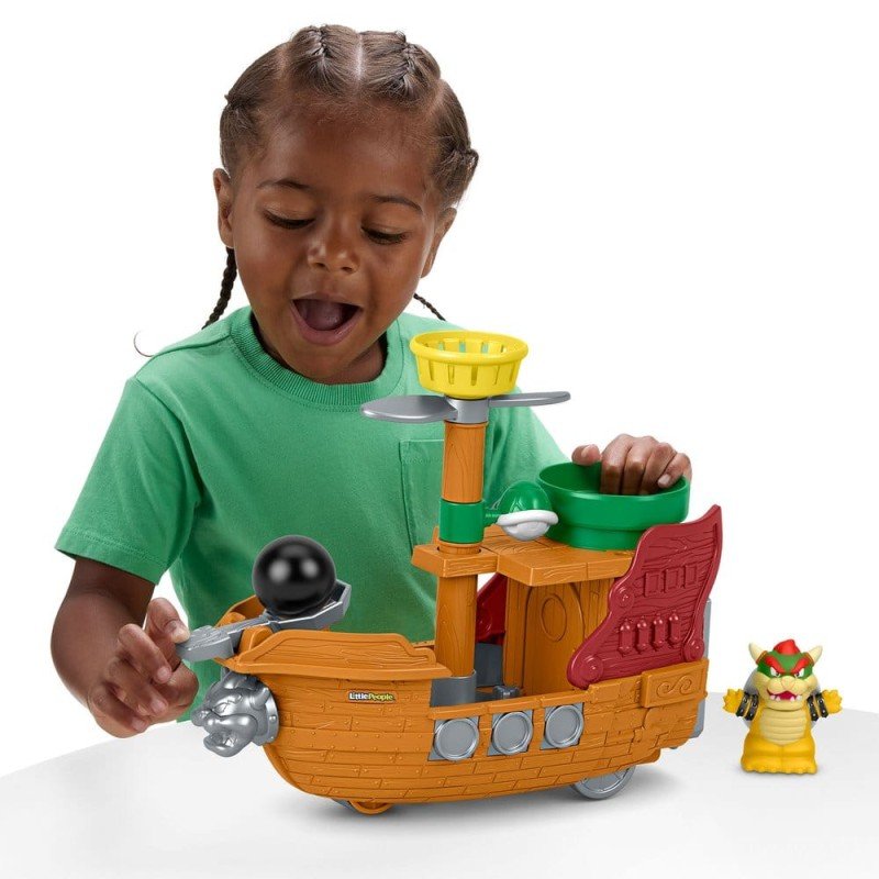 My Mario Little People playset Vaisseau de Bowser