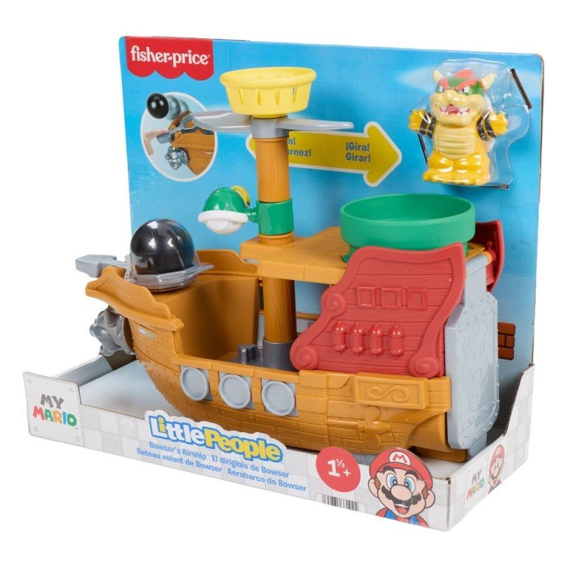My Mario Little People playset Vaisseau de Bowser