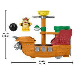 My Mario Little People Playset Bowser's Airship