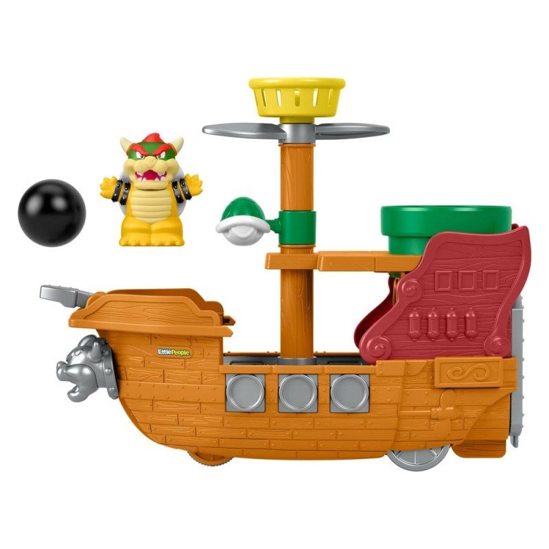 My Mario Little People playset Vaisseau de Bowser