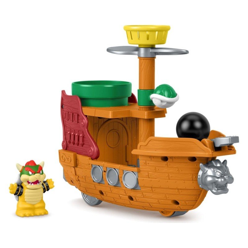 My Mario Little People playset Vaisseau de Bowser