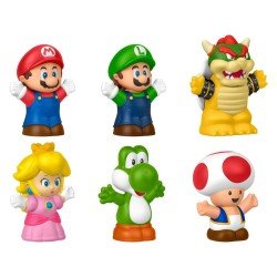 My Mario Little People Collector pack 6 minifigurines 7 cm