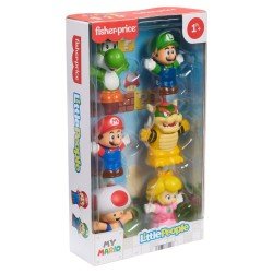 My Mario Little People Collector pack 6 minifigurines 7 cm