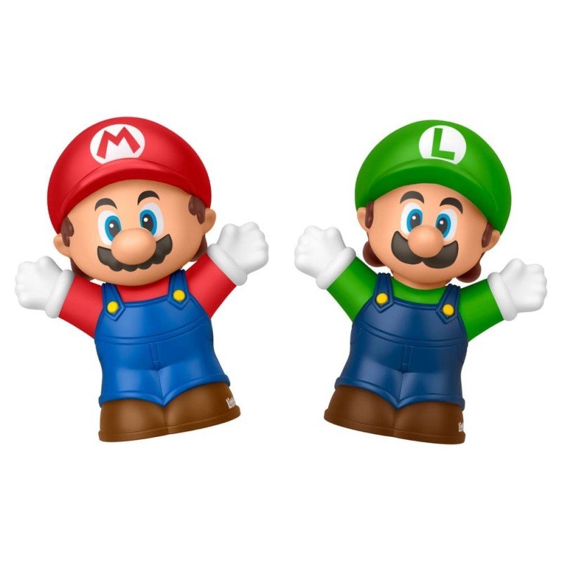 My Mario Little People Collector pack 6 minifigurines 7 cm