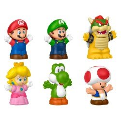 My Mario Little People Collector pack 6 minifigurines 7 cm