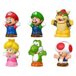 My Mario Little People Collector pack 6 minifigurines 7 cm