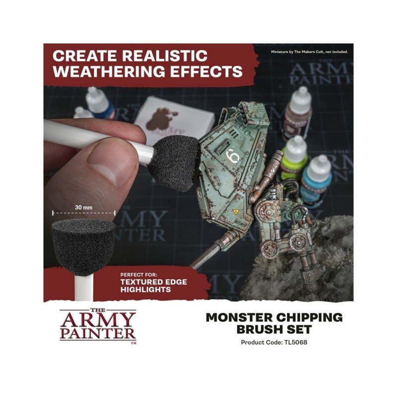 The Army Painter - Monster Chipping Brush Set