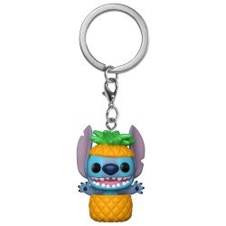 Lilo&Stitch présentoir porte-clés Pocket POP! Stitch in pineapple 4 cm (12)