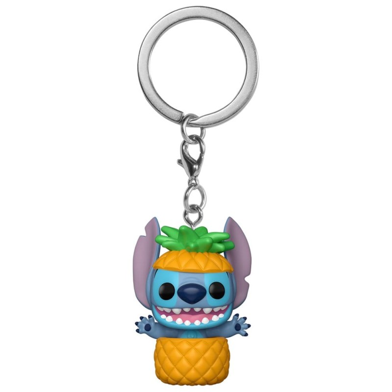 Lilo&Stitch POP! Vinyl Keychains 4 cm Stitch in pineapple Display (12)