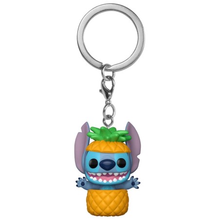 Lilo&Stitch POP! Vinyl Keychains 4 cm Stitch in pineapple Display (12)