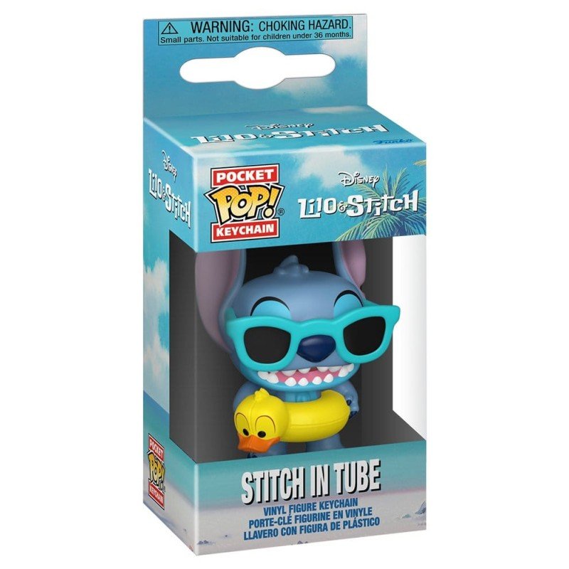 Lilo&Stitch présentoir porte-clés Pocket POP! Tuber Stitch 4 cm (12)