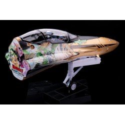 Macross Frontier maquette PLAMAX MF-98: minimum factory Fighter Nose Collection YF-29 GALAXY SET 90 cm