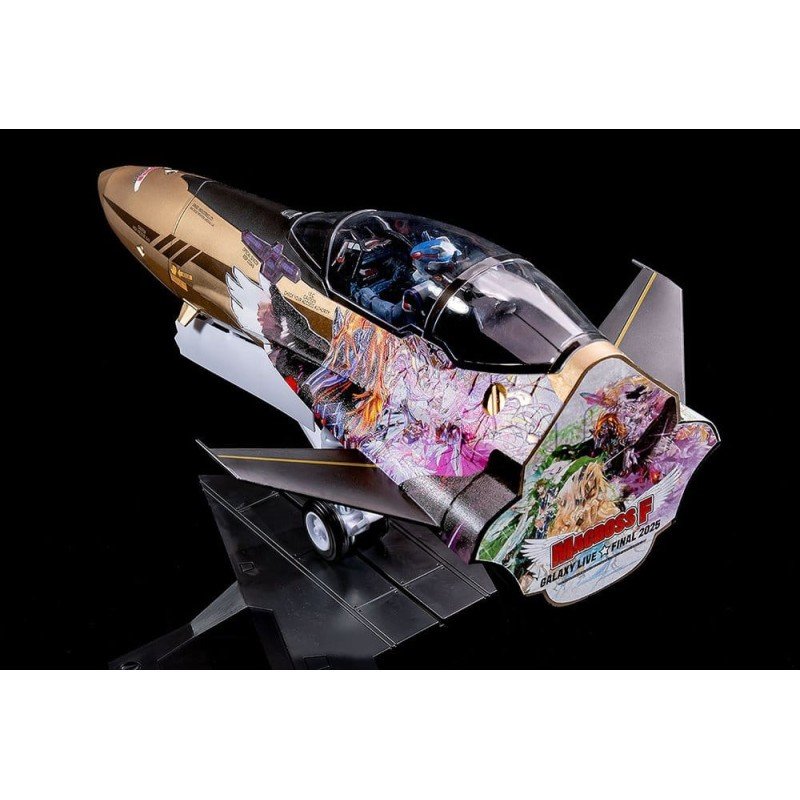 Macross Frontier maquette PLAMAX MF-98: minimum factory Fighter Nose Collection YF-29 GALAXY SET 90 cm