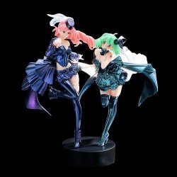 Macross Frontier maquette PLAMAX MF-98: minimum factory Fighter Nose Collection YF-29 GALAXY SET 90 cm