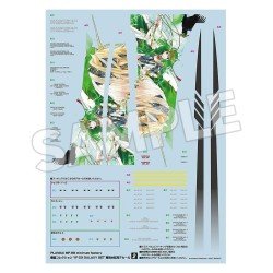 Macross Frontier maquette PLAMAX MF-98: minimum factory Fighter Nose Collection YF-29 GALAXY SET 90 cm
