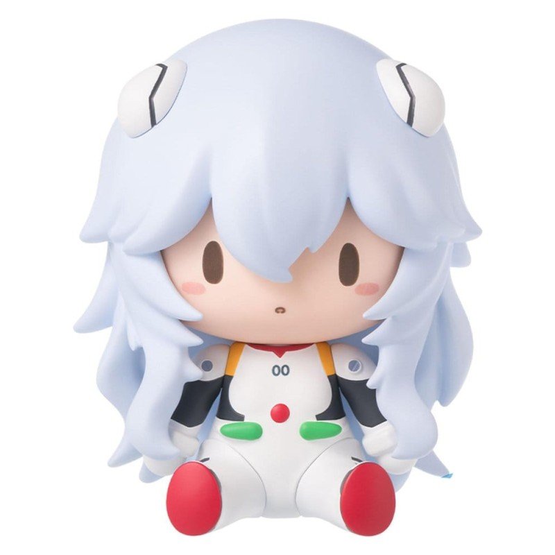 Evangelion: 3.0+1.0 Thrice Upon a Time figurine Fuwa Petit Chibi Rei: Long Hair 8 cm 