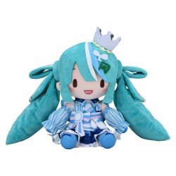 Character Vocal Series 01: Hatsune Miku peluche Fuwa Petit Hatsune Miku LAWSON 50th Anniversary Special LIVE L 30  cm 
