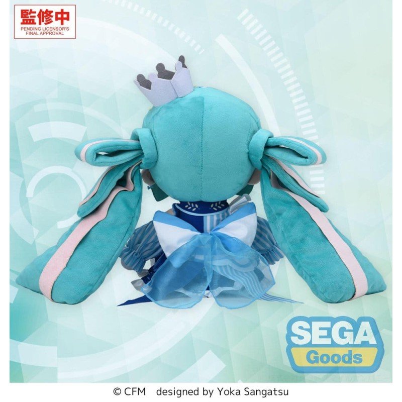 Character Vocal Series 01: Hatsune Miku peluche Fuwa Petit Hatsune Miku LAWSON 50th Anniversary Special LIVE L 30  cm 