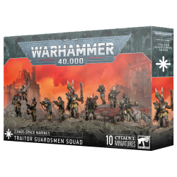 Warhammer 40,000 - Chaos Space Marines : Traitor Guardsmen Squad