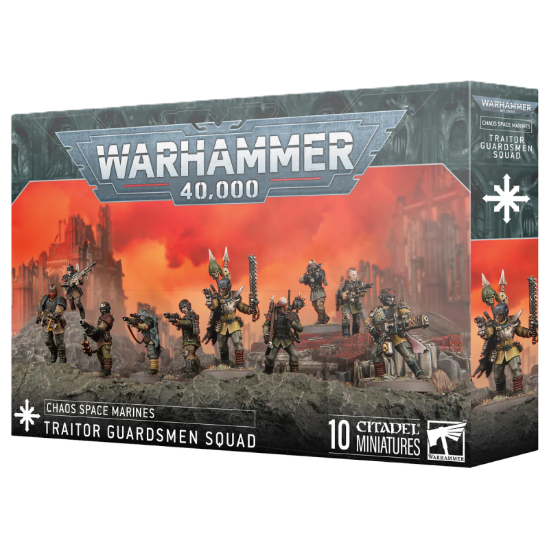 Warhammer 40,000 - Chaos Space Marines : Traitor Guardsmen Squad