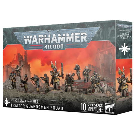Warhammer 40,000 - Chaos Space Marines : Traitor Guardsmen Squad