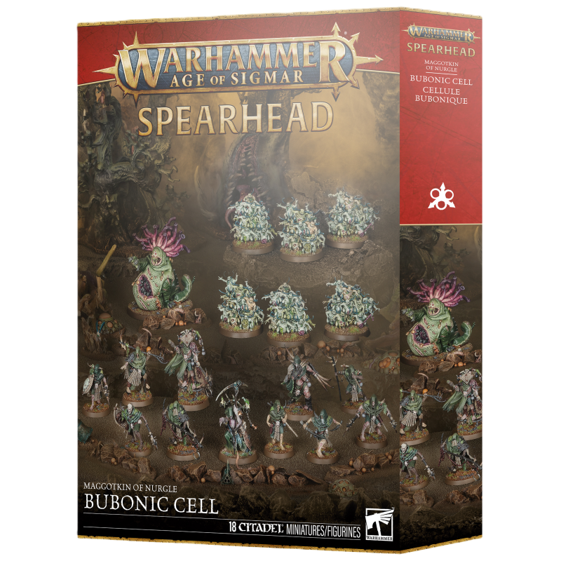 Warhammer Age Of Sigmar - Maggotkin Of Nurgle : Spearhead - Bubonic Cell/Cellule Bubonique