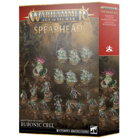 Warhammer Age Of Sigmar - Maggotkin Of Nurgle : Spearhead - Bubonic Cell/Cellule Bubonique