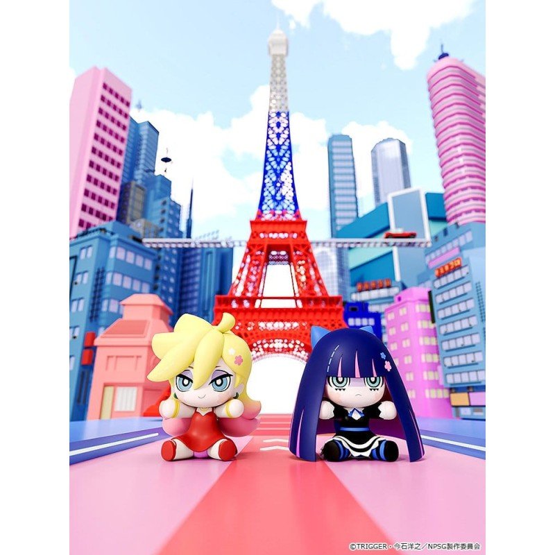 New Panty & Stocking with Garterbelt Huggy Good Smile Chibi Figure Stocking 6 cm     