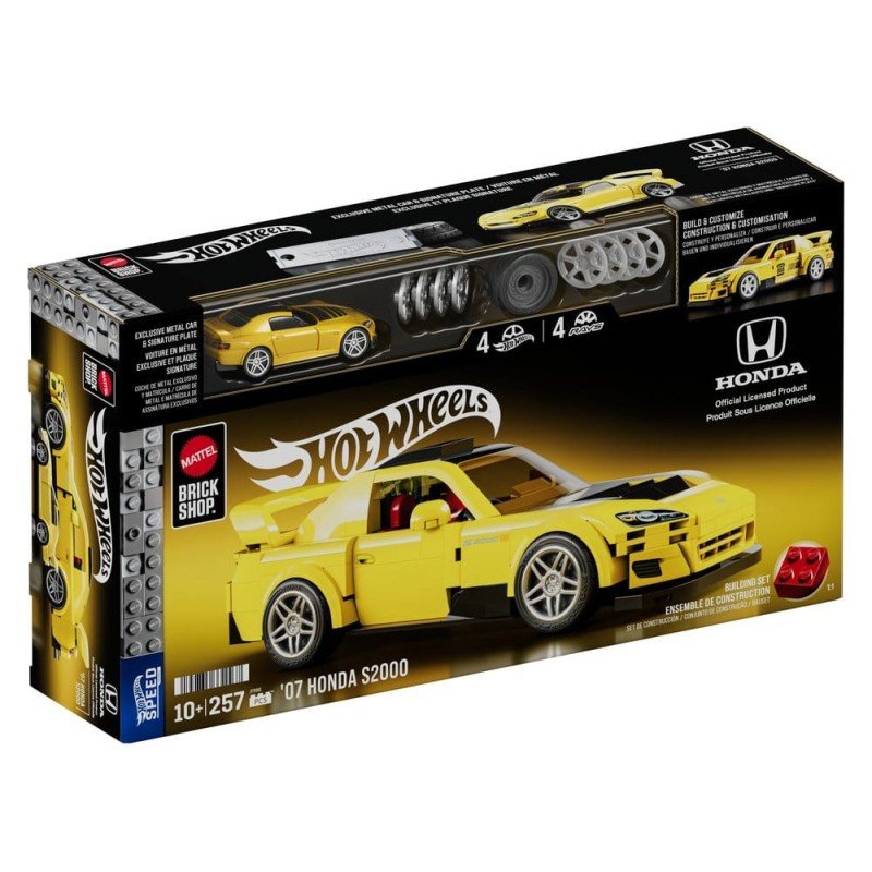 Hot Wheels Speed Series Mattel Brick Shop jeu de construction 1/32 '07 Honda S2000