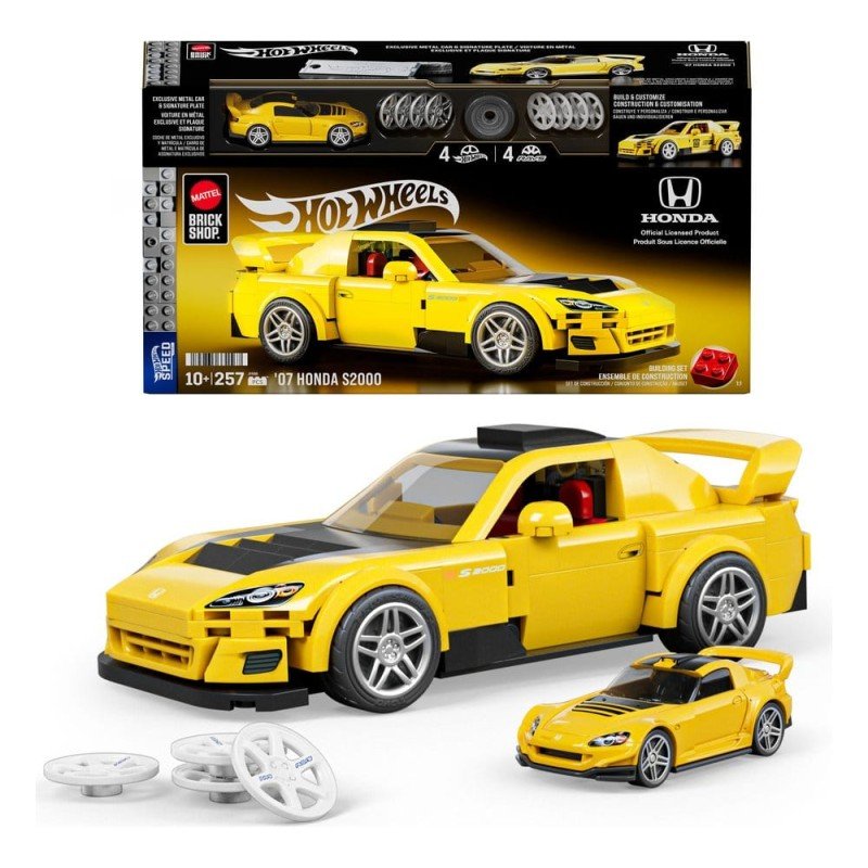 Hot Wheels Speed Series Mattel Brick Shop jeu de construction 1/32 '07 Honda S2000