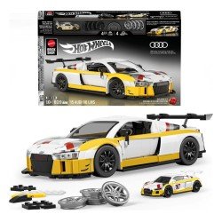Hot Wheels Elite Mattel Brick Shop jeu de construction 1/16 '15 Audi R8 LMS