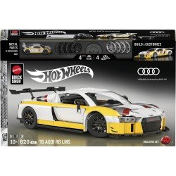Hot Wheels Elite Mattel Brick Shop jeu de construction 1/16 '15 Audi R8 LMS